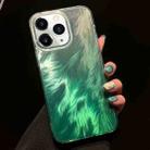 For iPhone 11 Pro Max Foxtail Bronzing Laser Gradient Phone Case(Green) - 1