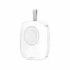 For Apple Watch Series S3 5000mAh Portable Magnetic Wireless Charging Power Bank(White) - 1