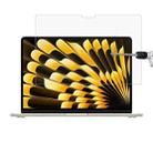 For Macbook Air 13 2024 0.26mm 9H Surface Hardness Explosion-proof Tempered Glass Film - 1