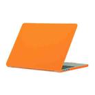 For MacBook Air 15.3 2024 A2941 (M2)/A3114 (M3) Laptop Matte Style Protective Case(Orange) - 1