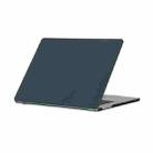 For MacBook Air 15.3 2024 A2941 (M2)/A3114 (M3) Laptop Matte Style Protective Case(Black) - 1