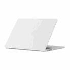 For MacBook Air 15.3 2024 A2941 (M2)/A3114 (M3) Laptop Matte Style Protective Case(White) - 1