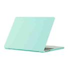 For MacBook Air 15.3 2024 A2941 (M2)/A3114 (M3) Laptop Matte Style Protective Case(Green) - 1