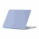 For MacBook Air 15.3 2024 A2941 (M2)/A3114 (M3) Laptop Matte Style Protective Case(Far Peak Blue) - 1