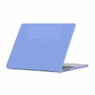 For MacBook Air 15.3 2024 A2941 (M2)/A3114 (M3) Laptop Matte Style Protective Case(New Actual Blue) - 1