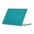 For MacBook Air 15.3 2024 A2941 (M2)/A3114 (M3) Laptop Matte Style Protective Case(Dark Cyan) - 1