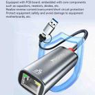 Yesido HB26 2 in 1 USB+USB-C/Type-C to Ethernet Adapter(Grey) - 4