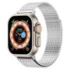 For Apple Watch SE 2023 44mm Milanese Loop Magnetic Clasp Stainless Steel Watch Band(Silver) - 1