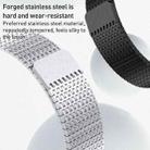 For Apple Watch Series 6 40mm Milanese Loop Magnetic Clasp Stainless Steel Watch Band(Silver) - 3