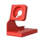 For Apple Watch Series Smart Watch Charging Stand PC Base(Red) - 1