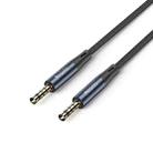 Yesido YAU43 3.5mm to 3.5mm AUX Audio Adapter Cable, Length: 1m(Black) - 1