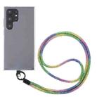 Sparkling Diamond Round Anti-lost Rope Long Lanyard(Colorful) - 1