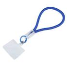 Plastic Buckle Round Twist Rope Short Lanyard(Blue) - 1