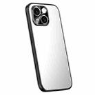 For iPhone 15 R-JUST RJ-61 Electroplating Frosted TPU + PC Phone Case(Silver) - 1