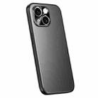 For iPhone 15 Plus R-JUST RJ-61 Electroplating Frosted TPU + PC Phone Case(Grey) - 1