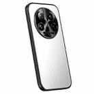 For Xiaomi 14 Ultra R-JUST RJ-61 Electroplating Frosted TPU + PC Phone Case(Silver) - 1