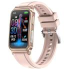 G08 1.4 inch IP67 Waterproof Smart Watch, Support ECG / Blood Glucose / Blood Oxygen Monitoring(Gold) - 1