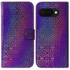 For Google Pixel 9a Colorful Magnetic Buckle Leather Phone Case(Purple) - 1