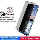 For vivo X100s Pro 5G / X100 Ultra 5G imak 3D Curved HD Full Screen Anti-spy Tempered Glass Protective Film - 3