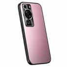 For Huawei P60 / P60 Pro R-JUST RJ-61 Electroplating Frosted TPU + PC Phone Case(Pink) - 1