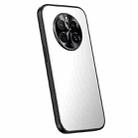 For Huawei Mate 50 Pro R-JUST RJ-61 Electroplating Frosted TPU + PC Phone Case(Silver) - 1