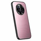 For Huawei Mate 50 Pro R-JUST RJ-61 Electroplating Frosted TPU + PC Phone Case(Pink) - 1