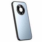 For Huawei Mate 40 Pro R-JUST RJ-61 Electroplating Frosted TPU + PC Phone Case(Blue) - 1