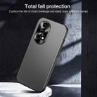 For Huawei nova 12 Pro R-JUST RJ-61 Electroplating Frosted TPU + PC Phone Case with Holder(Silver) - 2
