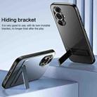 For Huawei nova 11 Pro R-JUST RJ-61 Electroplating Frosted TPU + PC Phone Case with Holder(Silver) - 8