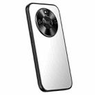 For Honor X50 R-JUST RJ-61 Electroplating Frosted TPU + PC Phone Case(Silver) - 1