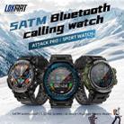 LOKMAT ATTACK 2 Pro 1.39 inch BT5.1 Smart Sport Watch, Support Bluetooth Call / Sleep / Heart Rate / Blood Pressure Health Monitor(Silver Black) - 6
