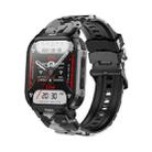 LEMFO LT08 1.85 inch TFT Screen Smart Watch Supports Bluetooth Calls(Gun Black) - 1