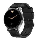 LEMFO LF35 1.43 inch AMOLED Round Screen Silicone Strap Smart Watch Supports Blood Oxygen Detection(Black) - 1