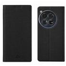 For OnePlus 12 ViLi DMX Series Shockproof TPU + PU Leather Magnetic Attraction Horizontal Flip Case(Black) - 1