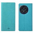 For OnePlus 12 ViLi DMX Series Shockproof TPU + PU Leather Magnetic Attraction Horizontal Flip Case(Blue) - 1