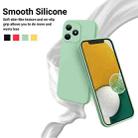 For ZTE Axon 60 Pure Color Liquid Silicone Shockproof Phone Case(Green) - 3