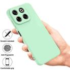 For ZTE Axon 70 / Blade V70 Solid Color Liquid Silicone Dropproof Full Coverage Phone Case(Green) - 2