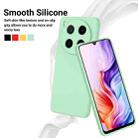 For ZTE Blade V70 Max Solid Color Liquid Silicone Dropproof Full Coverage Phone Case(Green) - 3