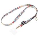 Adjustable Crossbody Mobile Phone Wide Long Lanyard(Guochao Xiangyun) - 1