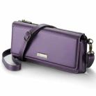 CaseMe Me30 Multi Functional Diagonal Cross Bag Phone Case(Purple) - 1