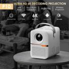 GXMO P10 Android 10 OS HD Portable WiFi Projector, Plug Type:US Plug(White) - 2
