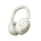 Eking ANC Noise Canceling Wireless Gaming Low Latency Headband Wireless Bluetooth Headphones, Without 2.4G(White) - 1