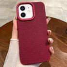 For iPhone 11 Creative Lunar Craters TPU Full Coverage Shockproof Phone Case(Red) - 1