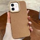 For iPhone 11 Creative Lunar Craters TPU Full Coverage Shockproof Phone Case(Khaki) - 1