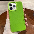 For iPhone 11 Pro Max Creative Lunar Craters TPU Full Coverage Shockproof Phone Case(Green) - 1