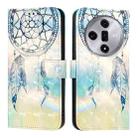 For OPPO Find X7 3D Painting Horizontal Flip Leather Phone Case(Dream Wind Chimes) - 1