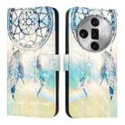 For OPPO Find X7 Ultra 3D Painting Horizontal Flip Leather Phone Case(Dream Wind Chimes) - 1