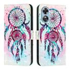 For OPPO A17 4G Global / A17k 3D Painting Horizontal Flip Leather Phone Case(Color Drop Wind Chimes) - 2