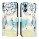 For OPPO A17 4G Global / A17k 3D Painting Horizontal Flip Leather Phone Case(Dream Wind Chimes) - 2