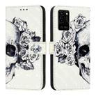 For OPPO A55s 5G / A53s 5G / A56 5G / A16s 3D Painting Horizontal Flip Leather Phone Case(Skull) - 2